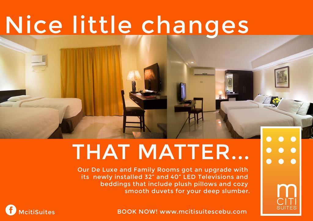 M Citi Suites Cebu Kamer foto